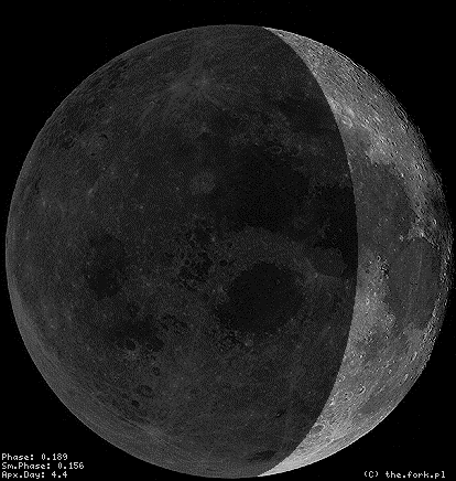 Moon image, please wait while generating...