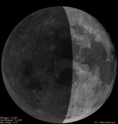 Moon image, please wait while generating...