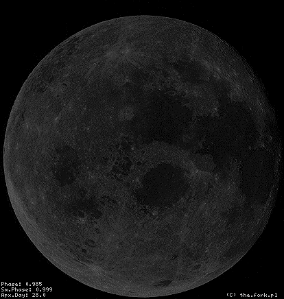 Moon image, please wait while generating...